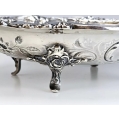 Fine 19C Russian Silver Repousse Basket image 6