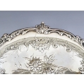Fine 19C Russian Silver Repousse Basket image 9