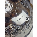 Fine 19C Russian Silver Repousse Basket image 14