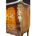 Fine Antique French Marquetry Parquetry Wood Gilt Bronze Commode François Daïde image 6