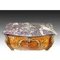 Fine Antique French Marquetry Parquetry Wood Gilt Bronze Commode François Daïde image 8