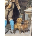 Fine Antique German KPM Porcelain Plaque Hunters Signed Sotheby's image 5