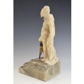 Fine Antique Italian Carved Marble Alabaster Statue Pietro Ceccarelli(1888-1949) image 7