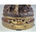 Fine Large 19C French Bronze Sculpture Hippolyte Moreau ( 1832-1927 ) Le Reveil image 8