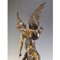 Fine Large 19C French Patinated Bronze Sculpture Henry Levasseur ( 1853-1934 ) image 4