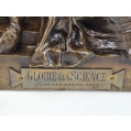 Fine Large 19C French Patinated Bronze Sculpture Henry Levasseur ( 1853-1934 ) image 12
