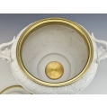 Fine Large 19C French Sevres Bisquit Porcelain Bronze Vase image 4