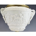 Fine Large 19C French Sevres Bisquit Porcelain Bronze Vase image 6
