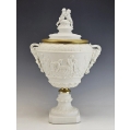 Fine Large 19C French Sevres Bisquit Porcelain Bronze Vase image 7