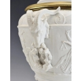 Fine Large 19C French Sevres Bisquit Porcelain Bronze Vase image 8