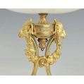 Fine Pair of 19th Century French Gilt Bronze and Onyx Tazzas Compotes image 7