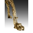 Fine Rare 19C French Onyx Gilt Bronze Enamel Floor Lamp image 2