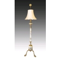 Fine Rare 19C French Onyx Gilt Bronze Enamel Floor Lamp image 11