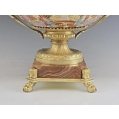French Japonisme Gilt Bronze Mounted Japanese Satsuma Centerpiece, Late 19th Century image 2