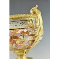 French Japonisme Gilt Bronze Mounted Japanese Satsuma Centerpiece, Late 19th Century image 11