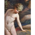 French Rococo, Late 18th/Early 19th c., Venus and Cupid Bathing, Oil on Panel image 5