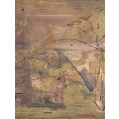 Gleb Bogomolov (1933–2016) Russian Nonconformist Mixed Media Abstract, 1987 image 4