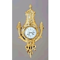 Gorgeous 19C French Gilt Bronze Wall Clock Paul Sormani image 1