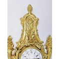 Gorgeous 19C French Gilt Bronze Wall Clock Paul Sormani image 7