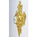 Gorgeous 19C French Gilt Bronze Wall Clock Paul Sormani image 10