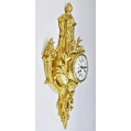Gorgeous 19C French Gilt Bronze Wall Clock Paul Sormani image 13