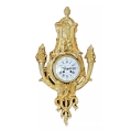 Gorgeous 19C French Gilt Bronze Wall Clock Paul Sormani image 15