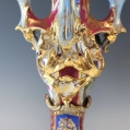 Gorgeous Large 19C French Pair Porcelain Old Paris Candelabras image 9