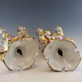 Gorgeous Large 19C French Pair Porcelain Old Paris Candelabras image 12