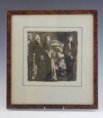 Grigory Gluckmann American/Russian ( 1898-1973 ) Oil Painting