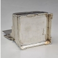 Huge 19C Russian Silver Salt Throne 346 gm image 3