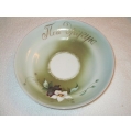 Huge Antique 19C Russian Unique Gardner Porcelain Cup Saucer Hand Painted image 3