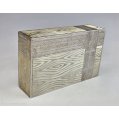 Imperial Russian Silver-Gilt Cigar Box with Simulated Wood Grain Decoration image 2