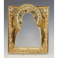 Important 19C Russian Vladimir Mother of God Icon 84 Silver Gilt Filigree Oklad image 4