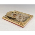 Important 19C Russian Vladimir Mother of God Icon 84 Silver Gilt Filigree Oklad image 11