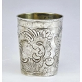 Large 18C Russian Silver Beaker Cup image 4