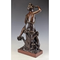 Large 19C French Bronze Statue Luca Madrassi ( 1848-1919 ) Huntress image 4