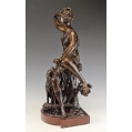 Large 19C French Bronze Statue Luca Madrassi ( 1848-1919 ) Huntress image 6