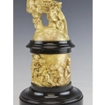 Large 19C French Gilt Bronze Allegorical Sculpture L.V.Robert ( 1821-1874 ) image 2