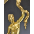 Large 19C French Gilt Bronze Allegorical Sculpture L.V.Robert ( 1821-1874 ) image 12