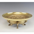 Large 19C French Gilt Bronze Tazza Centerpiece by Emile Picault ( 1833-1915 ) image 2