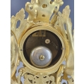 Large 19C French Ormolu Bronze Mantel Clock Cherubs image 6