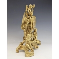 Large 19C French Ormolu Bronze Mantel Clock Cherubs image 11