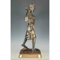 Large 19C French Patinated Orientalist Bronze Sculpture Pinedo ( 1840-1916 ) image 6