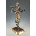 Large 19C French Patinated Orientalist Bronze Sculpture Pinedo ( 1840-1916 ) image 9