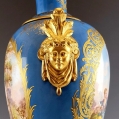 Large 19C French Sevres Porcelain Gilt Bronze Vase image 9
