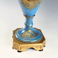 Large 19C French Sevres Porcelain Gilt Bronze Vase image 13