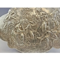 Large 19C German Repousse Silver Box image 4