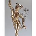 Large 19C Giambologna Bronze Sculpture of Mercury Hermes image 7