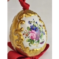 Large 19C Imperial Russian Porcelain Easter Egg St.Gabriel image 3
