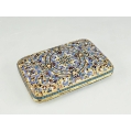 Large 19C Russian Gilt Silver Enamel Cigar Case image 7